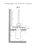 APPARATUS FOR TESTING WATER HAMMER STRENGTH OF GLASS BOTTLE diagram and image