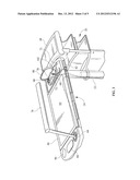 OVERBED TABLE WITH WIRELESS POWER TRANSFER diagram and image