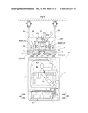 CLEANING DEVICE FOR CEILING TRANSPORT FACILITY AND OPERATION METHOD     THEREOF diagram and image