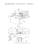 CLEANING DEVICE FOR CEILING TRANSPORT FACILITY AND OPERATION METHOD     THEREOF diagram and image