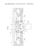 CLEANING DEVICE FOR CEILING TRANSPORT FACILITY AND OPERATION METHOD     THEREOF diagram and image