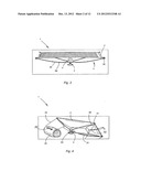 Collapsible stand for rollable solar panel diagram and image