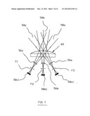 Stationary concentrated solar power module diagram and image