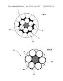 Tire Comprising Hybrid Carcass Reinforcement Cables diagram and image