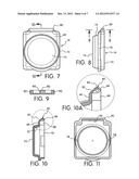 COVER AND HINGE ASSEMBLY FOR ELECTRICAL DEVICE diagram and image