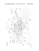 VEHICLE APPROACH NOTIFICATION DEVICE OF SADDLE-RIDDEN ELECTRIC-POWERED     VEHICLE diagram and image