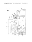 BATTERY ARRANGEMENT STRUCTURE OF VEHICLE diagram and image