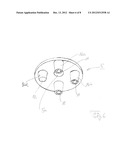 SINGLE-LEG DEPOSIT SURFACE WITH CUP HOLDER FOR A SANDY SUBSURFACE diagram and image