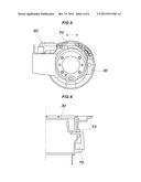 OPENING AND CLOSING DEVICE FOR FUEL DOOR OF VEHICLE diagram and image