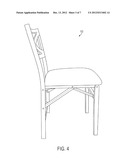 FOLDING CHAIR diagram and image