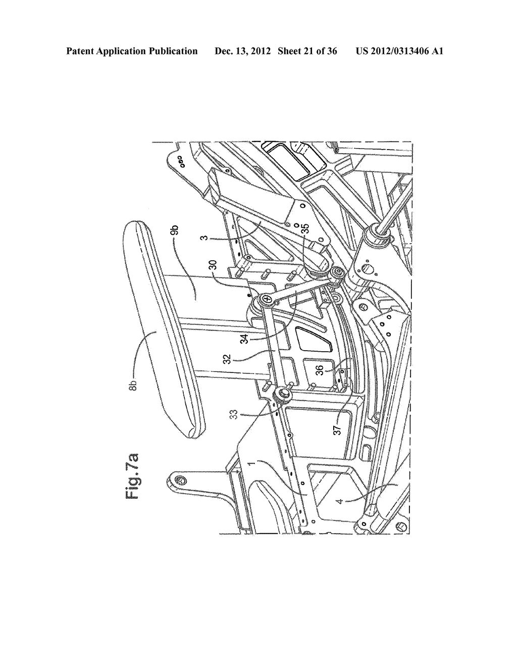 Aircraft Passenger Seat - diagram, schematic, and image 22