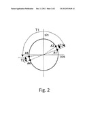 LINEAR POSITION MEASURING SYSTEM AND METHOD FOR DETERMINING THE POSITION     OF A CARRIAGE IN RELATION TO A SLIDE RAIL diagram and image