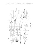 ELECTRICAL TEST EQUIPMENT HAVING SWITCHABLE INTERMEDIATE-VOLTAGE LINE-     LEAKAGE AND RUN TEST POWER SOURCE diagram and image