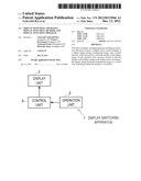 DISPLAY SWITCHING APPARATUS, DISPLAY SWITCHING METHOD, AND DISPLAY     SWITCHING PROGRAM diagram and image