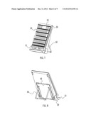 KEYBOARD DEVICE CAPABLE OF SUPPORTING A TABLET PERSONAL COMPUTER diagram and image