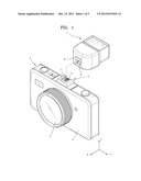 CAMERA INCLUDING MOUNT FOR FLASH diagram and image