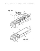 OPTICAL TRANSCEIVER HAVING ENHANCED EMI TOLERANCE diagram and image