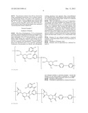 LAMINATE STRUCTURE, METHOD FOR MANUFACTUING LAMINATE STRUCTURE, ELECTRONIC     ELEMENT ARRAY, IMAGE DISPLAYING MEDIUM, IMAGE DISPLAYING APPARATUS,     DIAMINE, POLYAMIC ACID, AND POLYIMIDE diagram and image