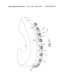 BRACKET WITH FRONT OPENING AND ORTHODONTIC INTER-BRACKET ADJOINING     MECHANISM diagram and image