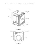 BRACKET WITH FRONT OPENING AND ORTHODONTIC INTER-BRACKET ADJOINING     MECHANISM diagram and image