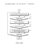 APPARATUS AND METHOD FOR PROVIDING AN INTERFACE IN A DEVICE WITH TOUCH     SCREEN diagram and image