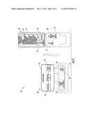 COMMUNICATIONS SYSTEM PROVIDING ENHANCED MOBILE DEVICE HOLDER DETECTION     BASED UPON NFC COMMUNICATION AND RELATED METHODS diagram and image