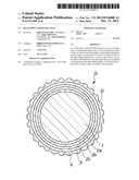 MULTI-PIECE SOLID GOLF BALL diagram and image