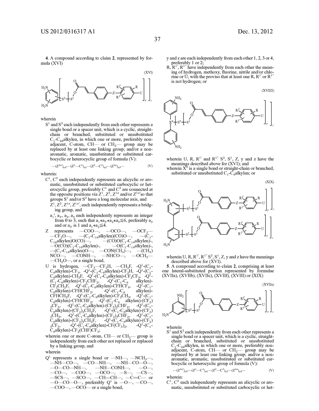 PHOTOALIGNING MATERIAL WITH LATERAL SUBSTITUTION - diagram, schematic, and image 38