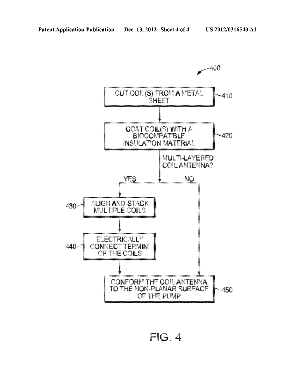 IMPLANTABLE DEVICE WITH CONFORMING TELEMETRY COIL AND METHODS OF MAKING     SAME - diagram, schematic, and image 05