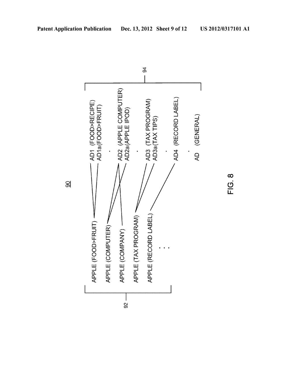 METHOD AND SYSTEM FOR QUALIFYING KEYWORDS IN QUERY STRINGS - diagram, schematic, and image 10