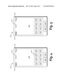 ELECTRONIC COMMUNICATION DEVICE AND METHOD FOR DISPLAYING ICONS diagram and image