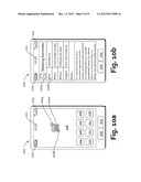 ELECTRONIC COMMUNICATION DEVICE AND METHOD FOR DISPLAYING ICONS diagram and image