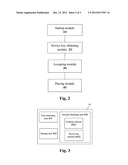 TERMINAL AND TELEVISION SERVICE PLAYING METHOD THEREOF diagram and image