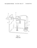 RETROFIT AUTOMATIC TOILET FLUSH APPARATUS diagram and image