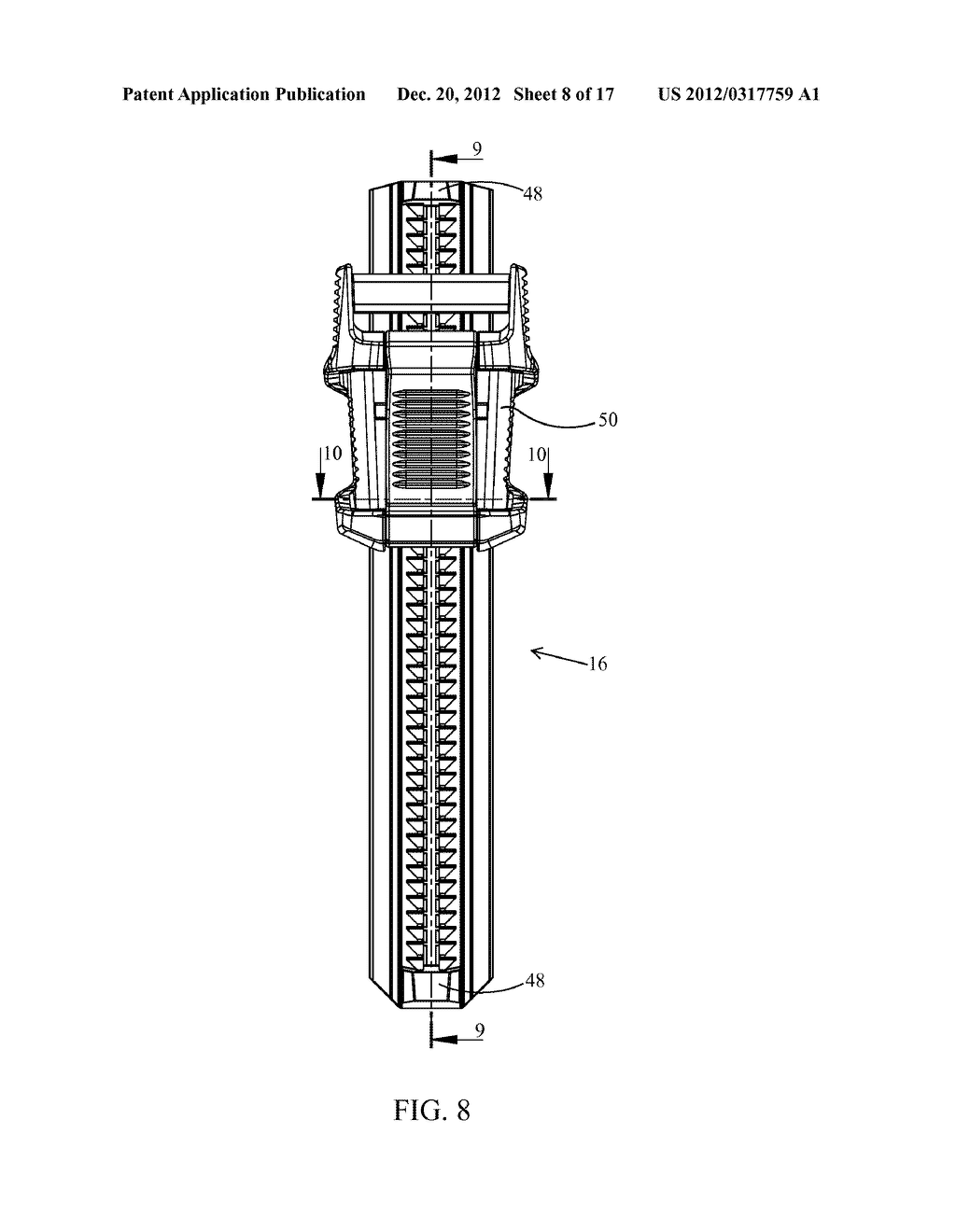 Self-Aligning Ratcheting Clasp - diagram, schematic, and image 09