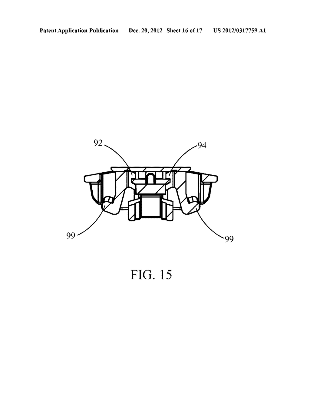 Self-Aligning Ratcheting Clasp - diagram, schematic, and image 17