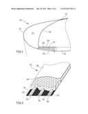 Process for the Production of a Panel for the Acoustic Treatment     Incorporating the Frost Treatment Function with Hot Air diagram and image