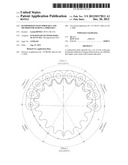 RANDOMIZED CHAIN SPROCKET AND METHOD FOR MAKING A SPROCKET diagram and image