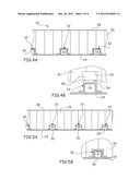 PROCESS FOR THE PRODUCTION OF AN ACOUSTIC TREATMENT PANEL THAT INTEGRATES     CHANNELS JUXTAPOSED WITH AN ALVEOLAR STRUCTURE diagram and image