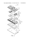 KEYPAD ASSEMBLY FOR ELECTRONIC DEVICES diagram and image