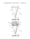 METHOD OF WRAPPING A FLORAL GROUPING diagram and image