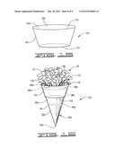 METHOD OF WRAPPING A FLORAL GROUPING diagram and image