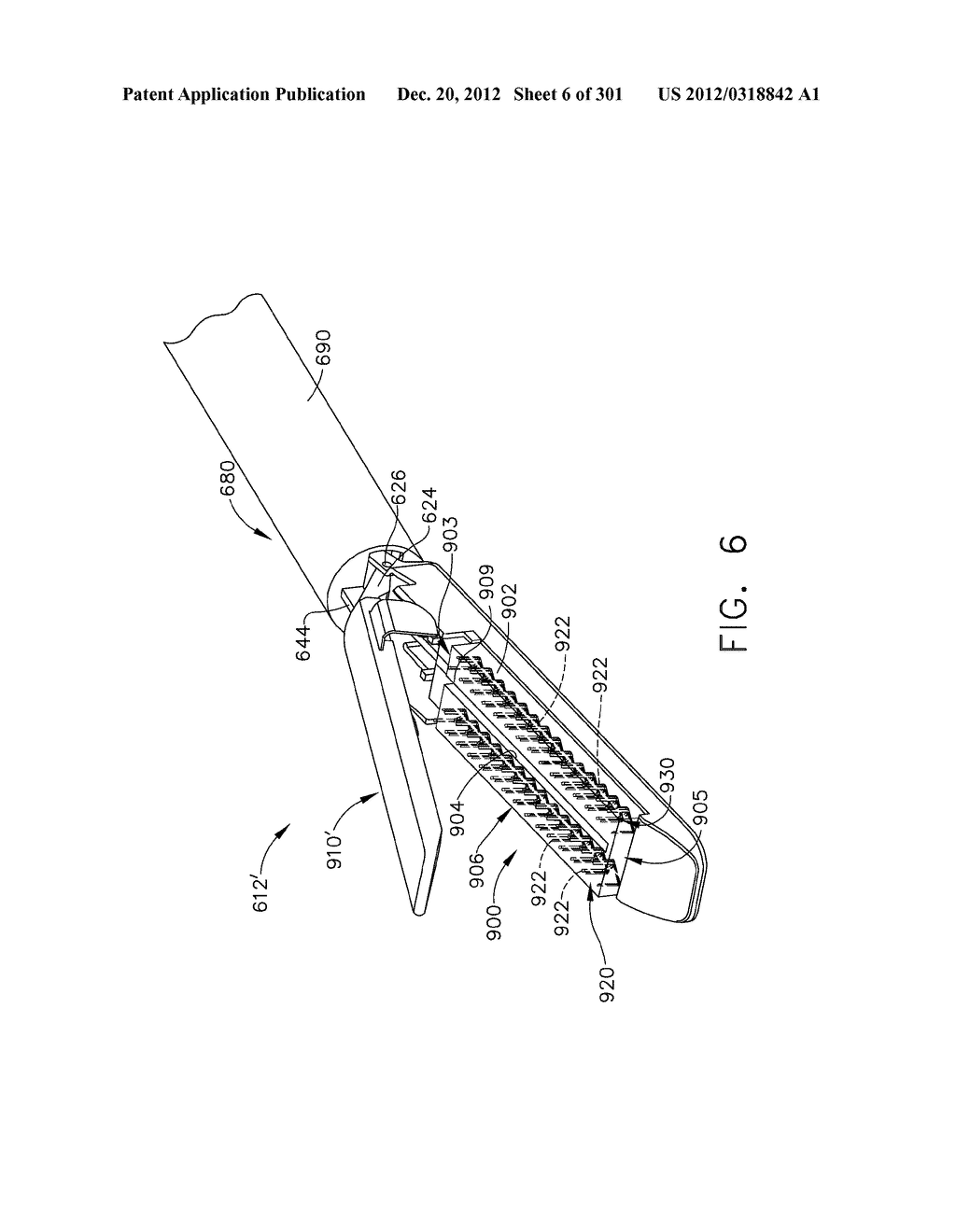 TISSUE STAPLER HAVING A THICKNESS COMPENSATOR COMPRISING INCORPORATING A     HEMOSTATIC AGENT - diagram, schematic, and image 07