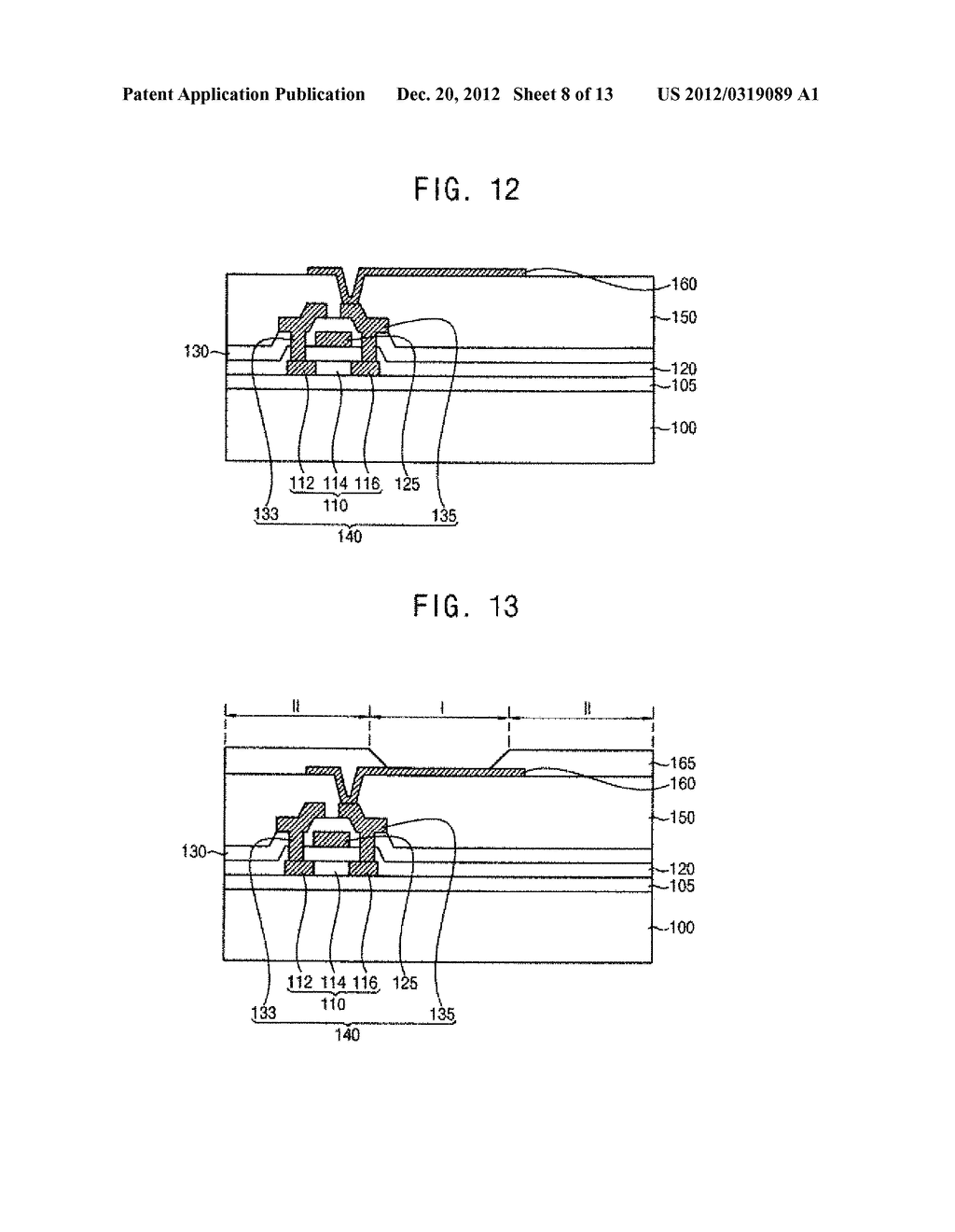Organic Light Emitting Structures, Methods of Forming Organic Light     Emitting Structures, Organic Light Emitting Display Devices and Methods     of Manufacturing Organic Light Emitting Display Devices - diagram, schematic, and image 09