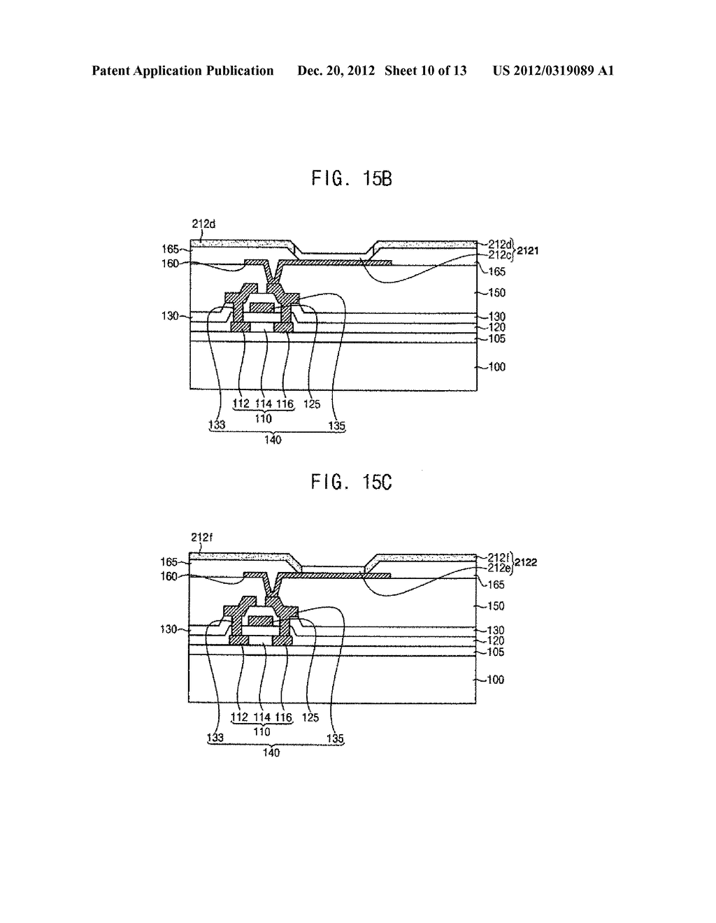 Organic Light Emitting Structures, Methods of Forming Organic Light     Emitting Structures, Organic Light Emitting Display Devices and Methods     of Manufacturing Organic Light Emitting Display Devices - diagram, schematic, and image 11