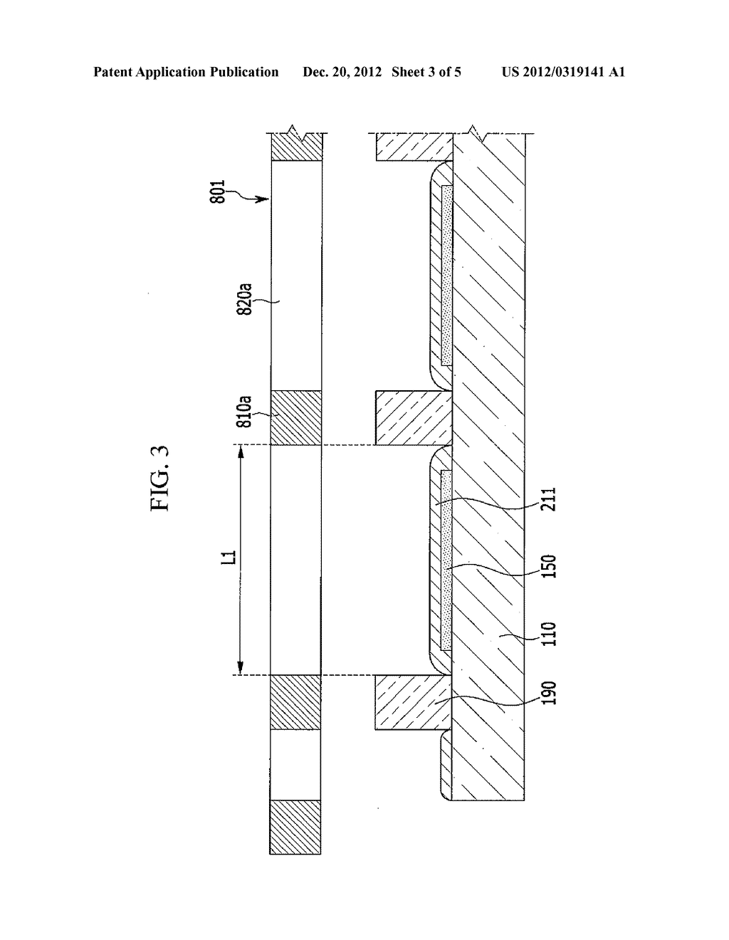 ORGANIC LIGHT EMITTING DIODE DISPLAY AND METHOD FOR MANUFACTURING THE SAME - diagram, schematic, and image 04