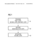 METHOD FOR FABRICATING A SEMICONDUCTOR AND SEMICONDUCTOR PACKAGE diagram and image