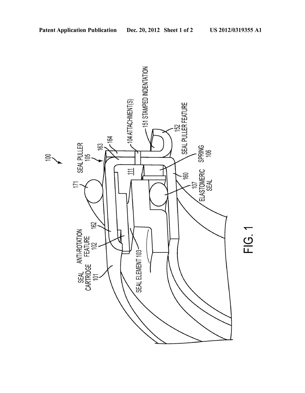 Integrated End Face Seal Removal Apparatus - diagram, schematic, and image 02