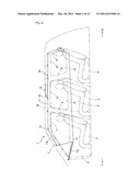 CURTAIN AIRBAG DEVICE FOR VEHICLE diagram and image