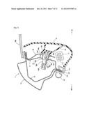 CURTAIN AIRBAG DEVICE FOR VEHICLE diagram and image